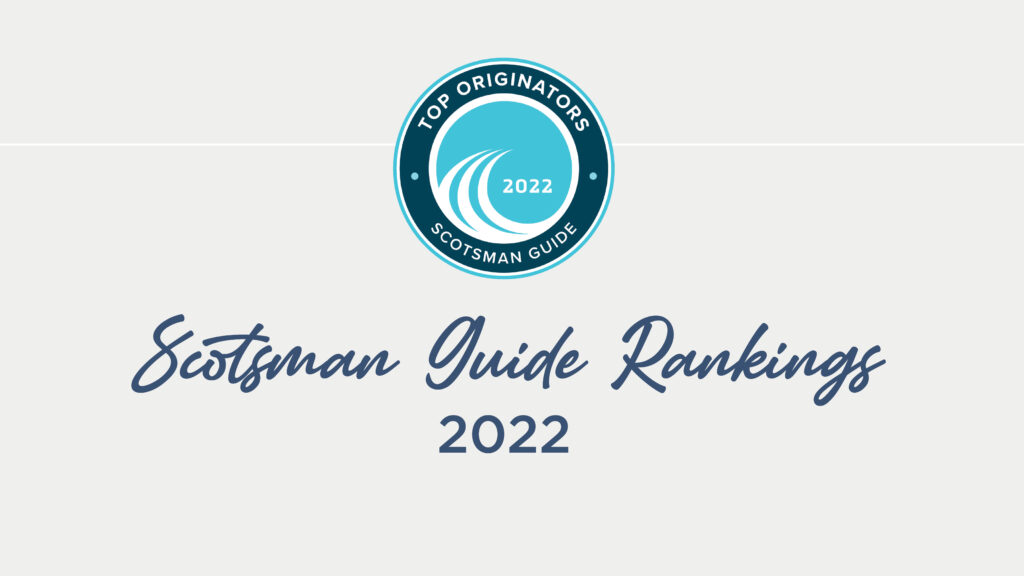 Scotsman Guide rankings